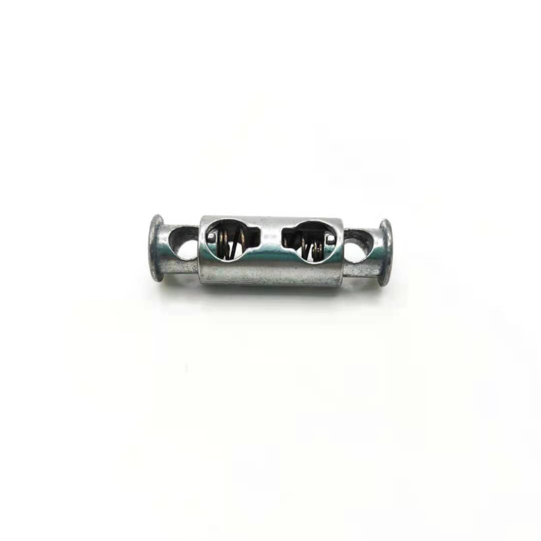 Double holes spring stopper