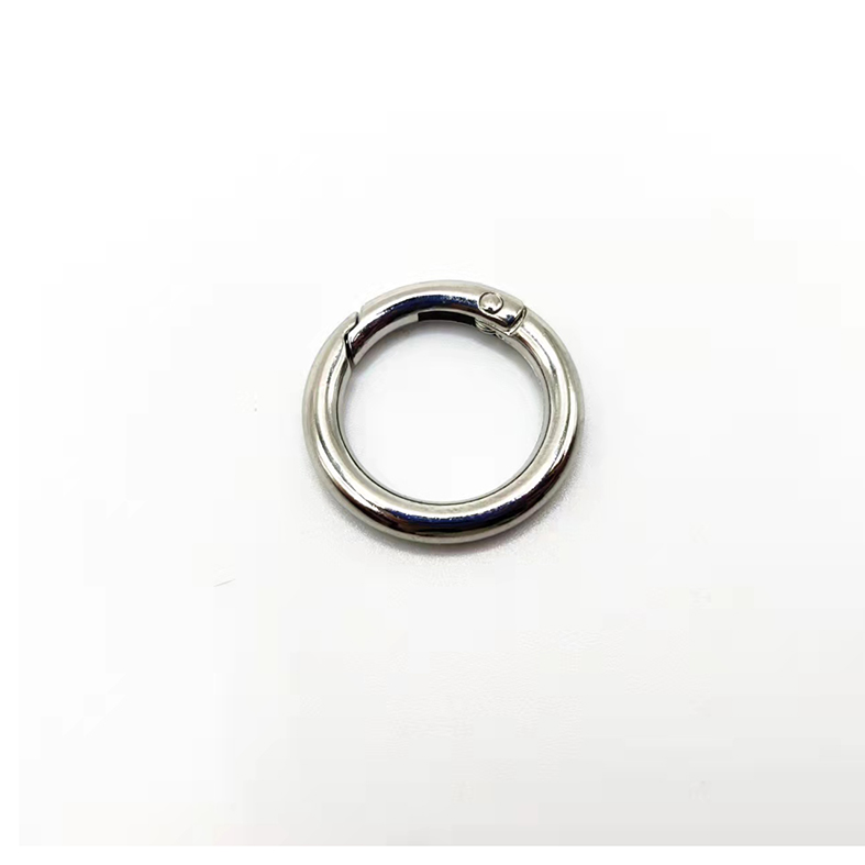 Round zinc alloy hinged Inter/Outer clip